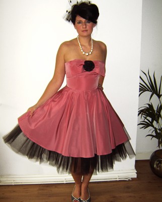 50 s style prom dresses	